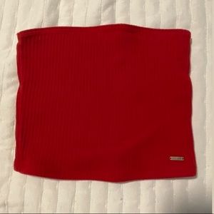 RED TUBE TOP